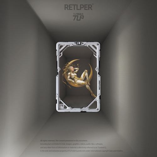 RETLPER反光贴纸 原创 初始起点的RE锐儿 立体感汽摩防水平面贴纸