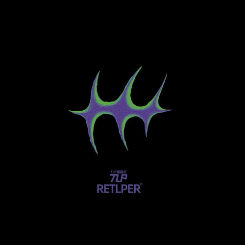 RETLPER镂空车贴 原创 刀锋纹荆棘刺痛尖刺 平面汽摩防水装饰贴纸