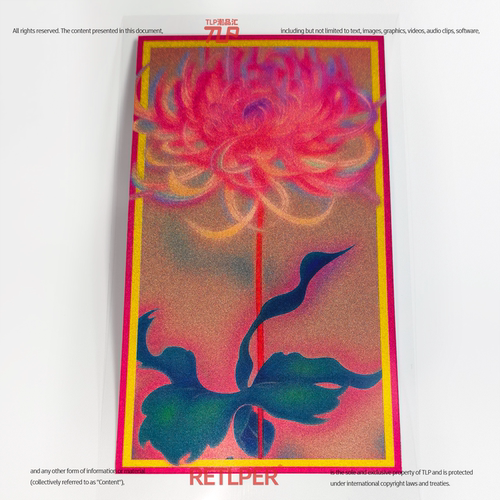 RETLPER反光防水梦幻花朵车贴