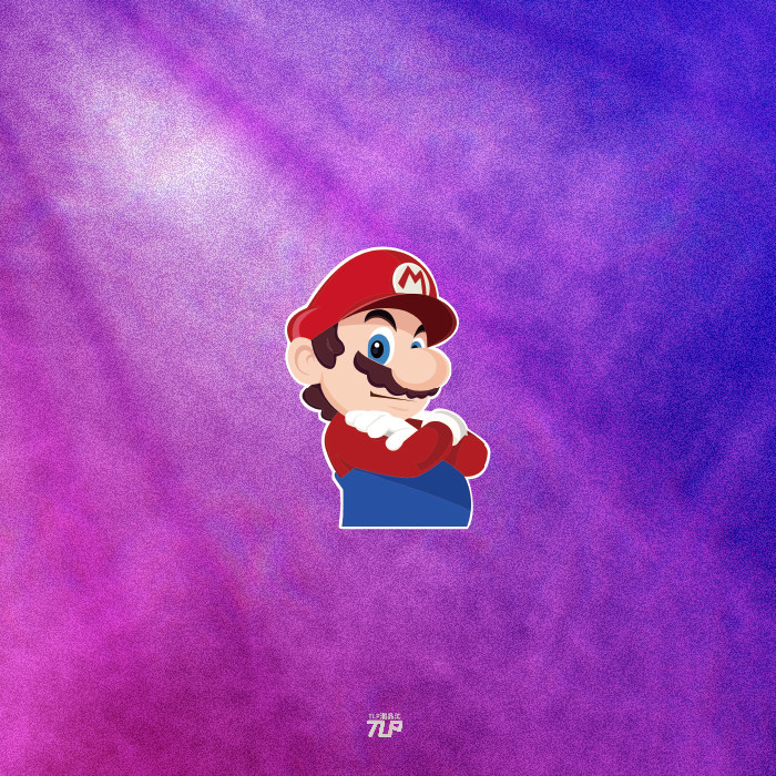 tlp反光车贴 马里奥兄弟 水管工老任游戏卡通贴纸防水