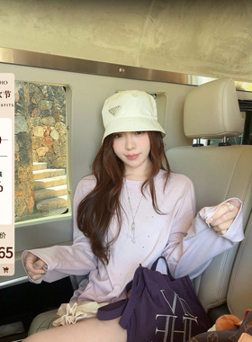 TMHSTUDIO【6.2am10:00新品上新】重工烫钻不规则慵懒感T恤女