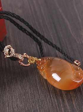 新品特价纯天然玛瑙原创项链