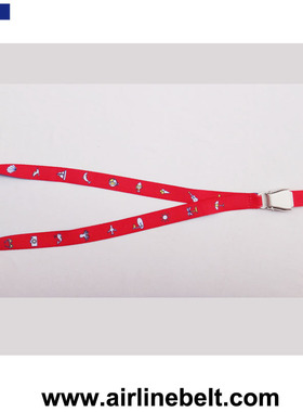 swiss lanyard瑞士航空飞机安全扣手机挂绳挂带航空定制飞行礼品