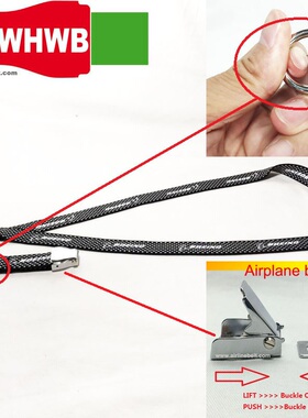 Boeing波音航空航天飞机安全扣手机挂绳厂牌工牌经典礼品定制挂带