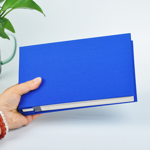 布艺风小本覆膜粘贴式相册1-5寸拍立得照片纪念册封面可定制文字