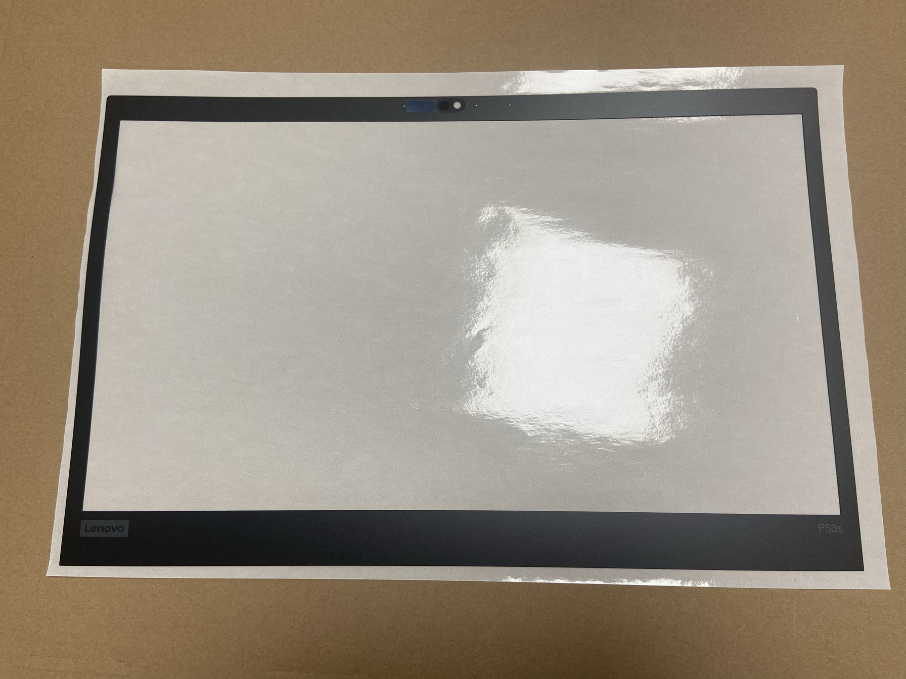 适用于联想 P53s Ｂ壳贴纸 型号贴 I R款人脸 外壳 5M11B95348