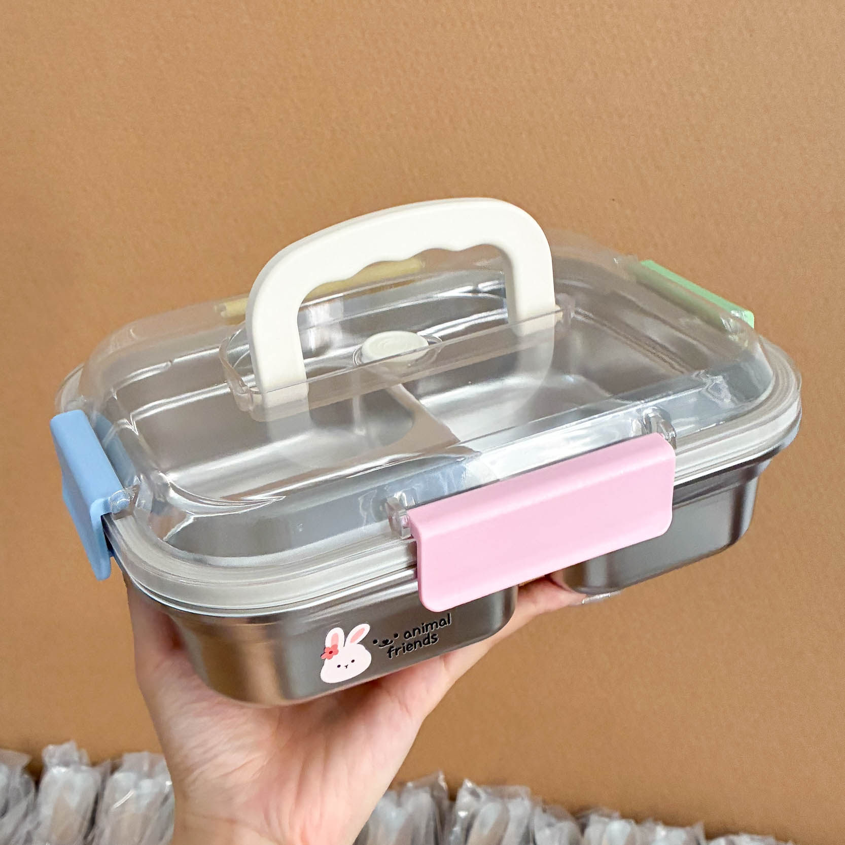 高颜值304饭盒微波炉加热304不锈钢学生专用密封带饭手提便当餐盒,餐饮具,饭盒/保温桶/保温提锅,淘宝优惠券,粉丝福利购,淘宝优惠卷