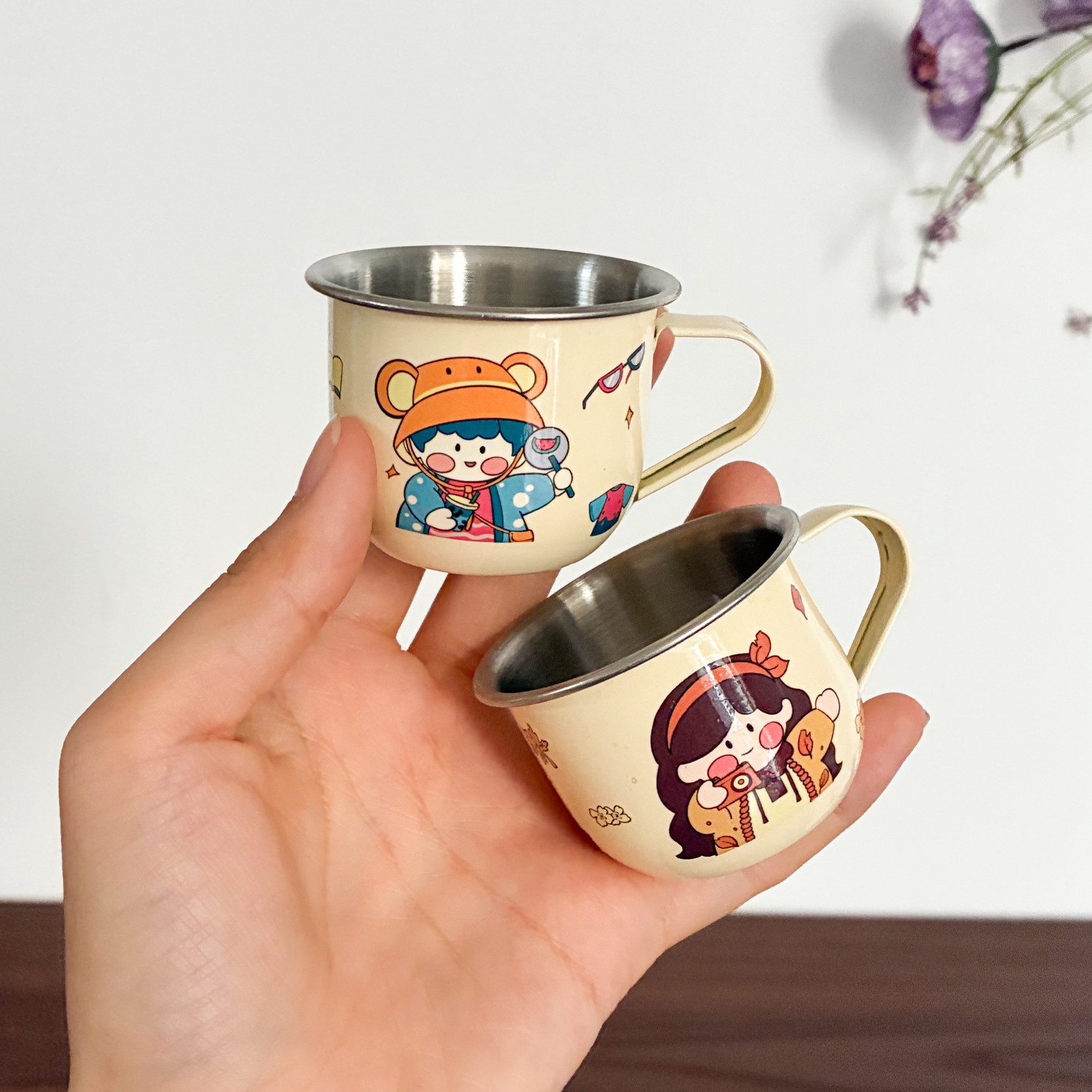 外贸原单316不锈钢儿童水杯家用宝宝喝水杯子防摔敞口学饮杯精致,餐饮具,马克杯,淘宝优惠券,粉丝福利购,淘宝优惠卷