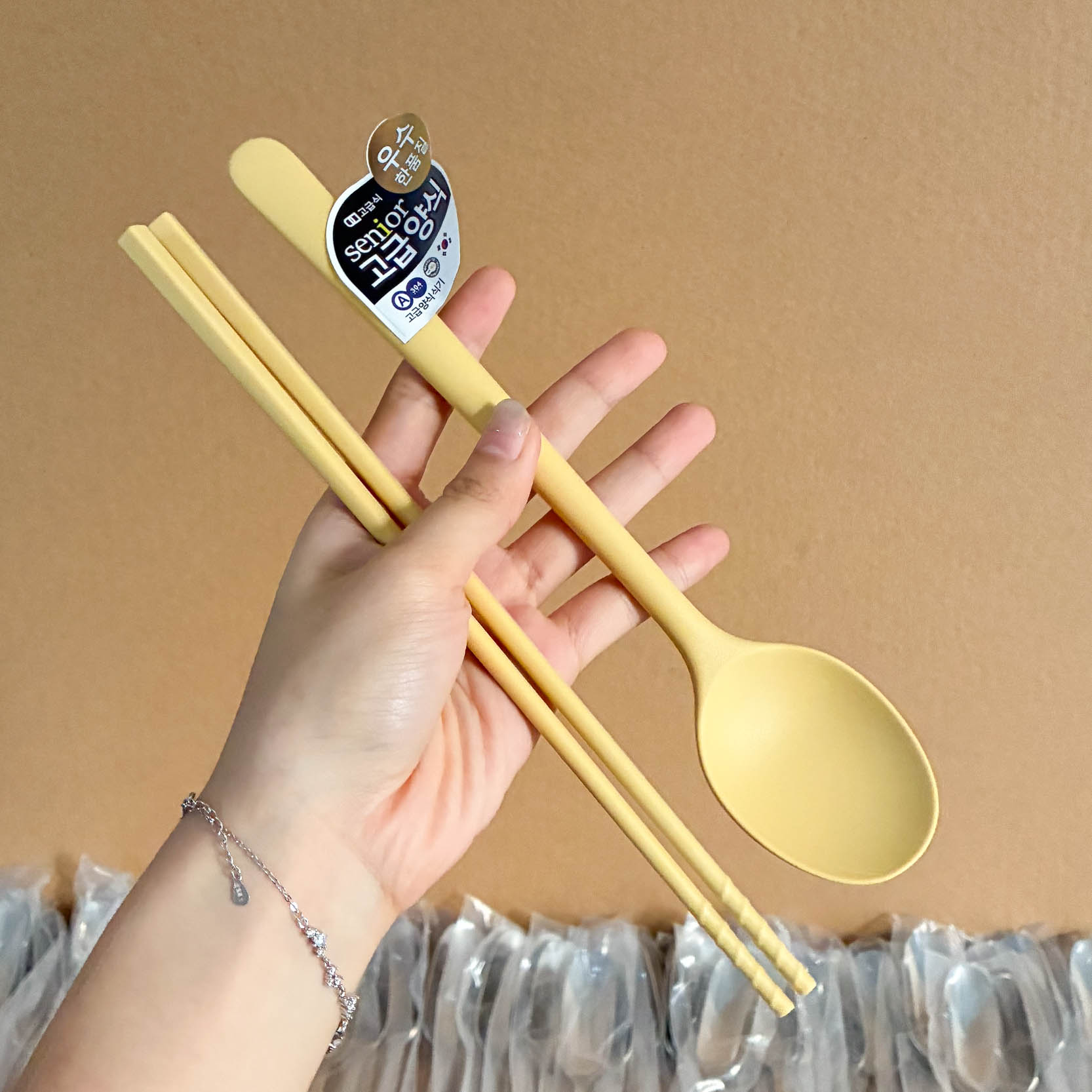 一诺厨房新款黄色硅胶姜妍同款韩国硅胶锅铲厨具家用炒菜勺子组合图片