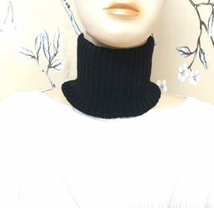 修改毛衣领男女同款高领假领子竹炭棉线款套头防寒保暖