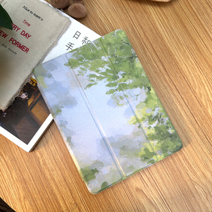 6平板壳pro11笔槽款 360旋转亚克力2022新款 Air4 10.2寸第九代iPad6保护套9.7三折可爱air7防摔8代a16 iPad