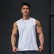 撸铁狼健身衣运动背心男款 无袖 T恤坎肩速干吸汗跑步训练教练服夏