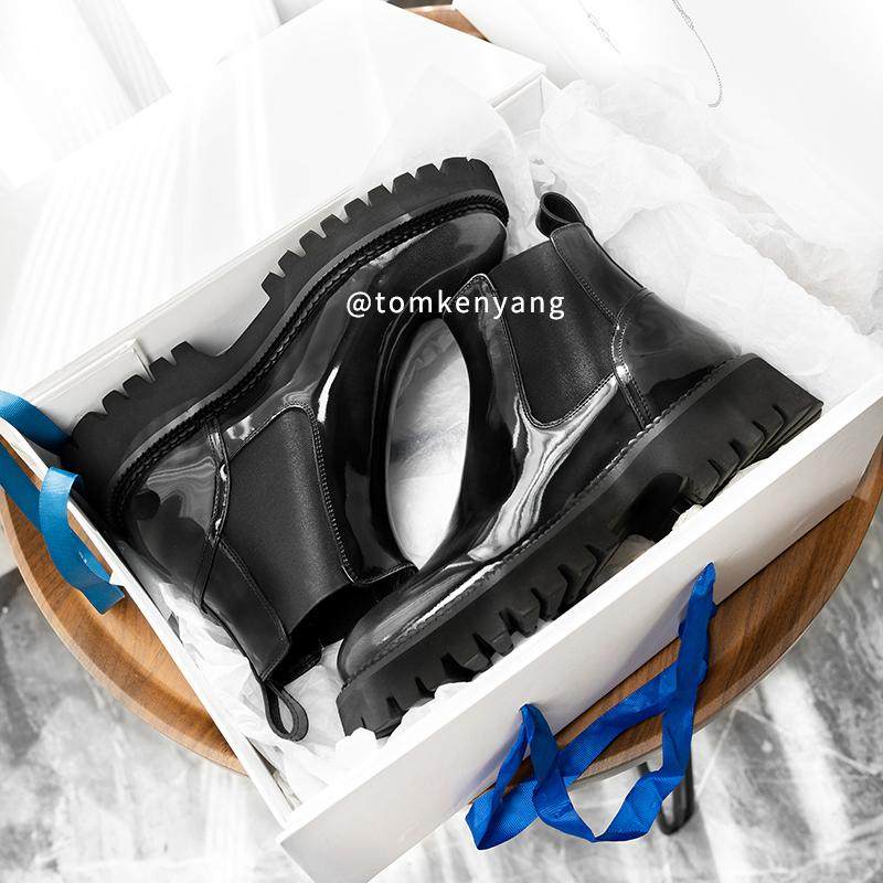 【复刻P家】超轻切尔西皮靴