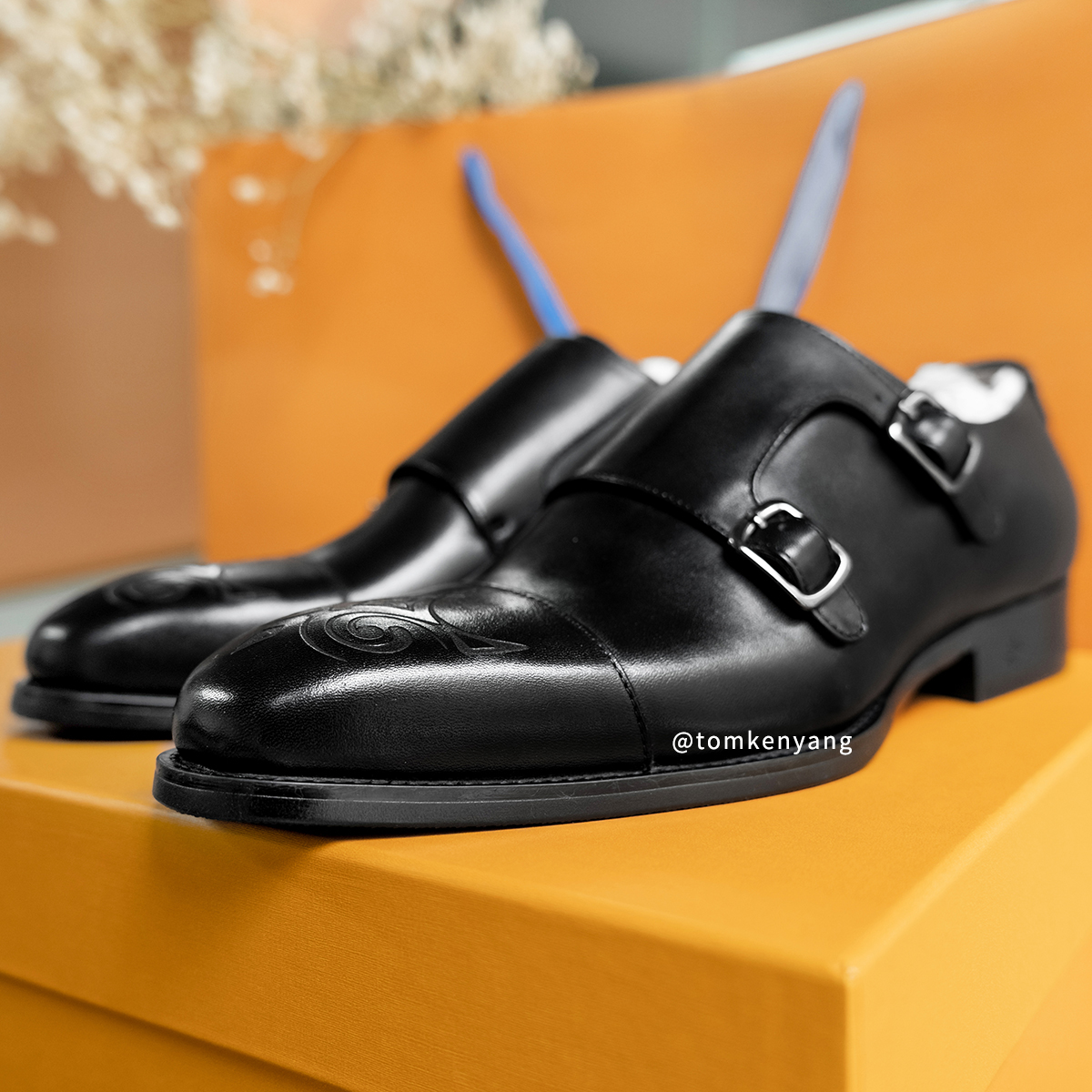 复刻L家孟克鞋西装修