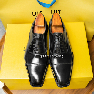 【高定款~复刻L家牛津鞋】日常通勤男士商务正装三接头男鞋皮鞋