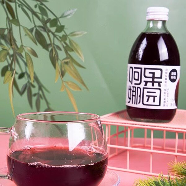 新疆特产阿娜尔汗阿娜果园浓缩石榴汁儿童玻璃瓶饮料石榴原液果汁