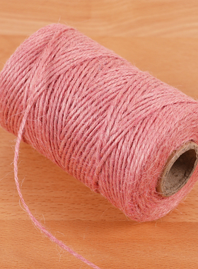 2mm 彩色麻绳DIY手工礼物礼盒装饰捆扎包装绳吊牌绳