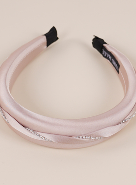 水钻发箍韩系百搭发饰法式高颅顶压发头箍hair hoop hair band