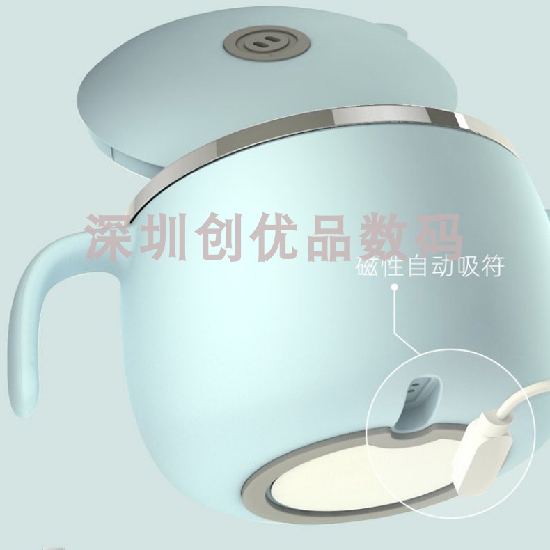 适用棒棒猪45°智能恒温碗专用磁吸充电线保温碗充电器