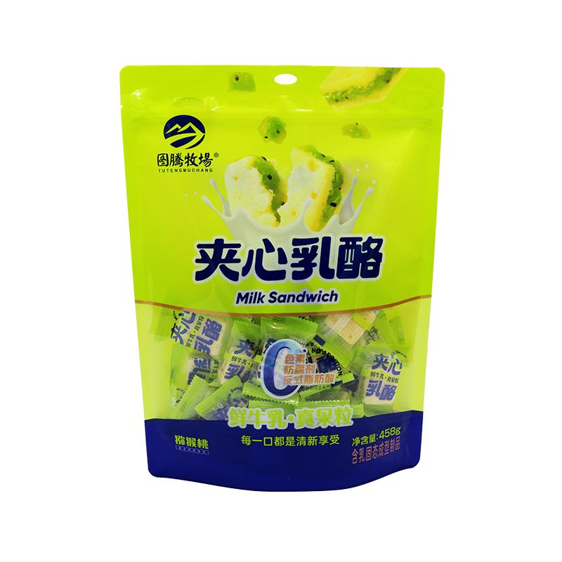 鲜牛乳果粒夹心乳酪蔓越莓黄桃