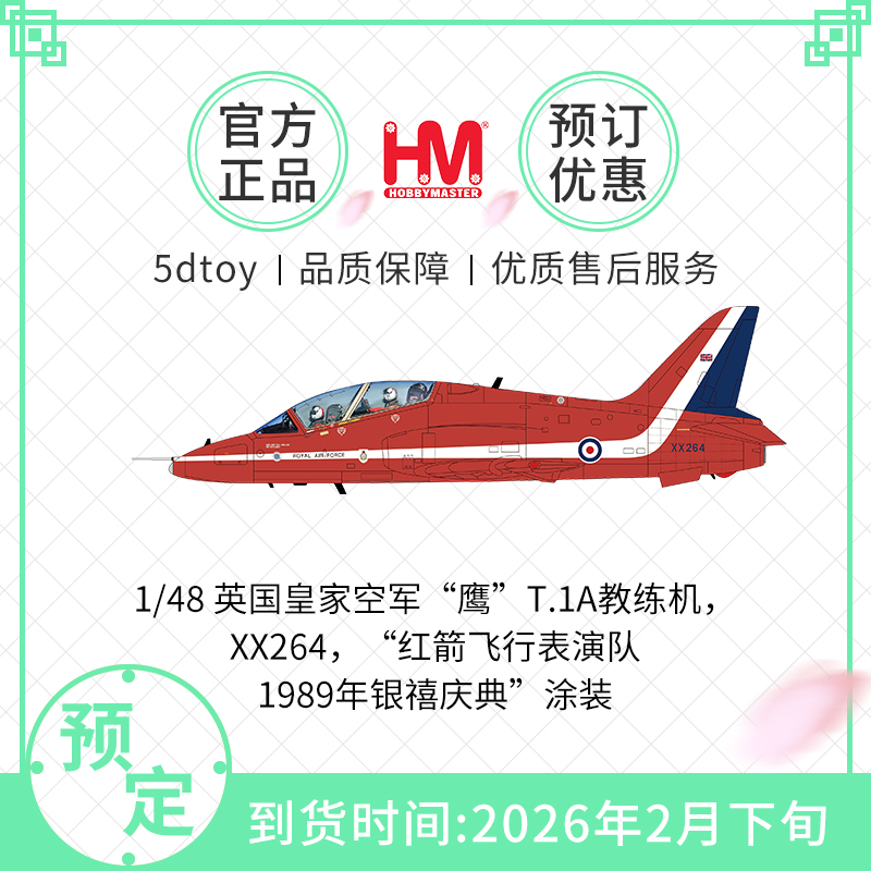 HobbyMasterHawkT1英国空军