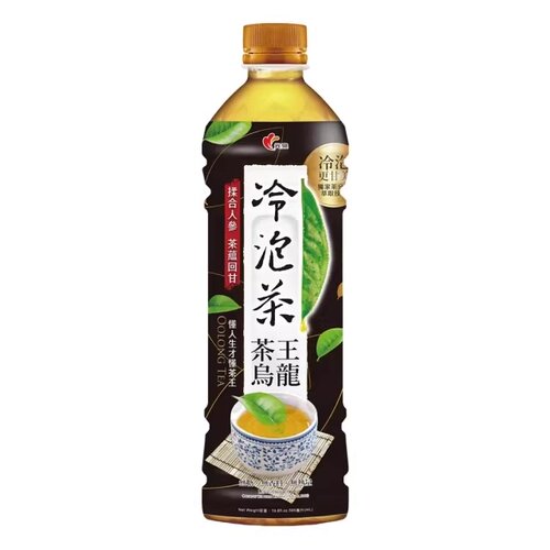 台湾光泉冷泡茶茶王24瓶整箱乌龙茶原味茶饮料585ml