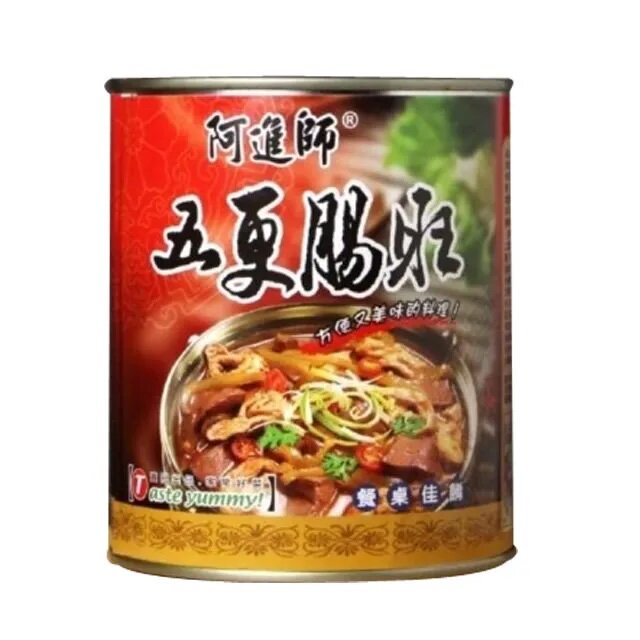 台湾阿进师麻辣鸭血五更肠旺麻辣臭豆腐800g 罐装速食料理