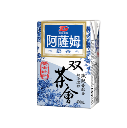 台湾阿萨姆奶茶400ml*24四季春绿奶茶芋香奶茶柠檬红茶牛奶糖奶茶