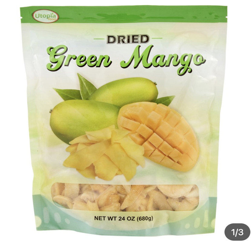 开市客代购泰国进口青皮芒果干680g蜜钱果脯水果干办公室小零食