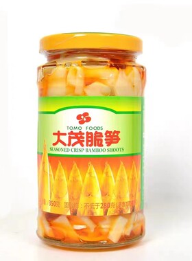 台湾风味开胃酱菜 大茂脆笋350g国产 笋丝鲜而嫩