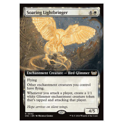 牌客窝 万智牌 DSC 翱翔光照体 Soaring Lightbringer 金 白