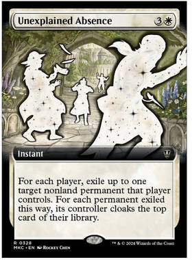 牌客窝 万智牌 莫名失踪 Unexplained Absence 金 白