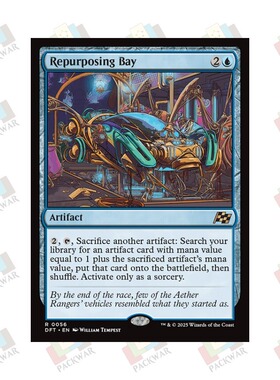 牌客窝 万智牌  改装间 Repurposing Bay 金 蓝 闪