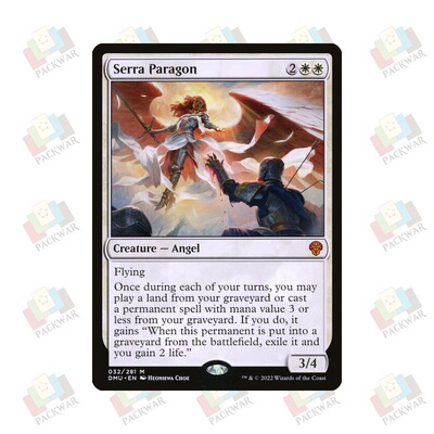 牌客窝 万智牌 撒拉模范 Serra Paragon 秘稀 白 闪