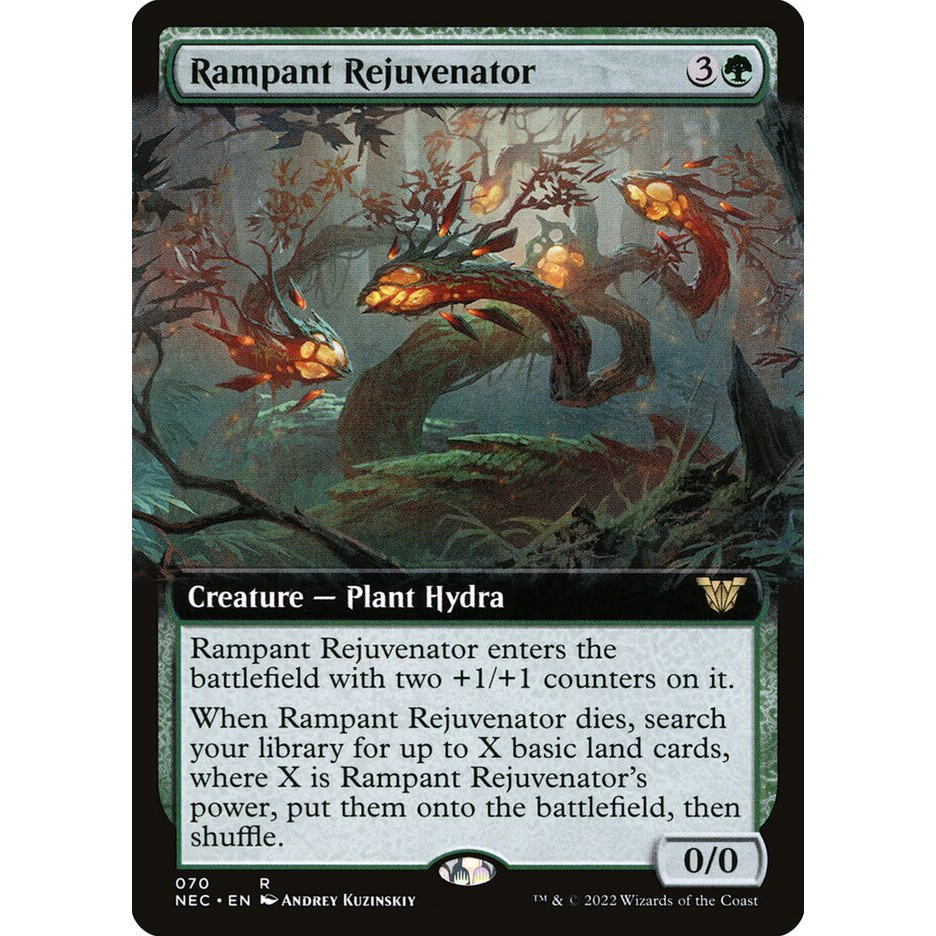 牌客窝 万智牌 丛生复碧兽 Rampant Rejuvenator 金 绿