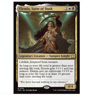 Elenda Saint 牌客窝 金 暮影圣徒依莲达 Dusk 多色 万智牌
