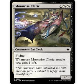 牌客窝 万智牌 月行僧侣 Moonrise Cleric 铁 多