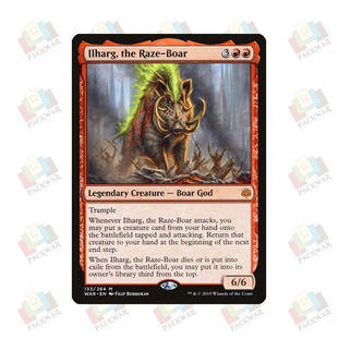 Ilharg 红 牌客窝 蛮野猪神衣哈格 Boar 秘稀 Raze 万智牌 the