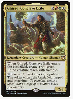 牌客窝 万智牌 盟会黜人吉雷德 Ghired, Conclave Exile 秘稀 多