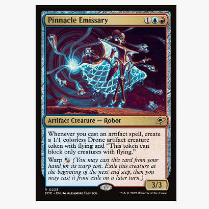 牌客窝 万智牌 天顶盟密使 Pinnacle Emissary 金 多色 闪