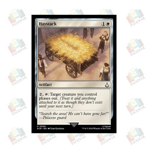 牌客窝 万智牌 干草垛 Haystack 银 白 闪