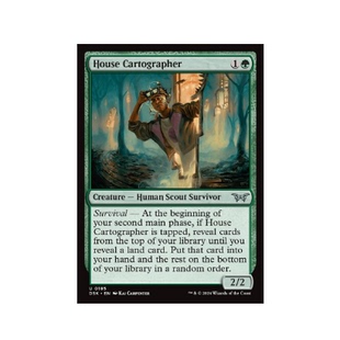 牌客窝 万智牌 宅邸制图师 House Cartographer 银 绿 闪