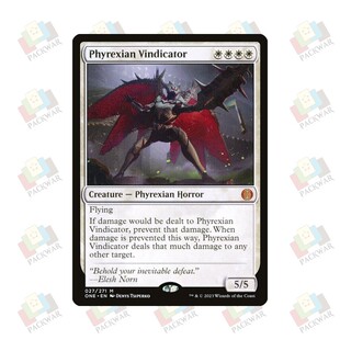牌客窝 万智牌  非瑞克西亚雪恨兽 Phyrexian Vindicator 秘稀 白