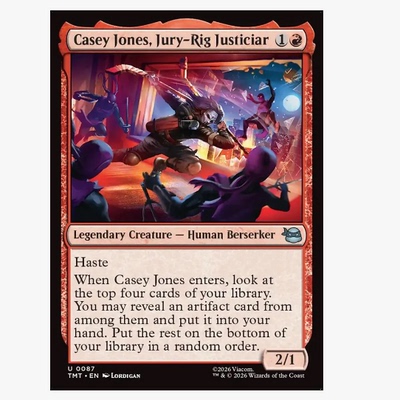 临时正义侠凯西·琼斯 Casey Jones, Jury-Rig Justiciar 银 红