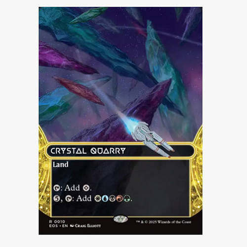 牌客窝 万智牌 水晶采石场 Crystal Quarry 金 地