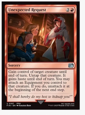 牌客窝 万智牌 意外请求 Unexpected Request 银 红