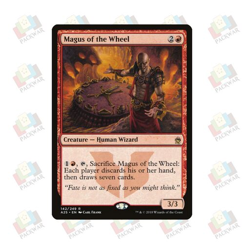 牌客窝 万智牌 崇轮贤者 Magus of the Wheel 金 红 闪