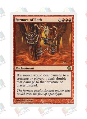 牌客窝 万智牌 瑞斯大熔炉 Furnace of Rath 金 红 闪