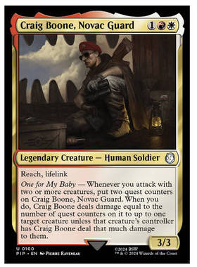 牌客窝 万智牌 诺瓦克警卫克雷格 Craig Boone, Novac Guard 银多