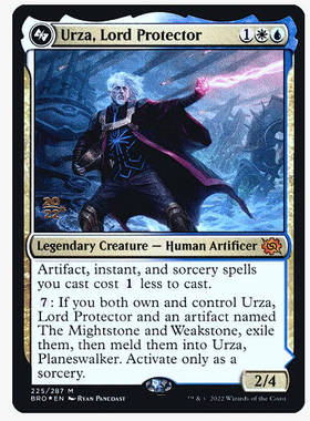 牌客窝 万智牌 护城勋爵克撒 Urza, Lord Protector 秘稀 多色